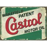 CHAPA DECORATIVA DE ACERO MOD1 25cm x 15cm