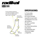 Medias Team Radikal Castrol Mx / Mtb - Imagen 4